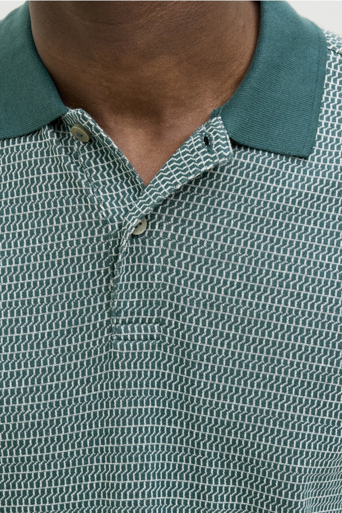 JCOLATIM POLO SS SMU 12283823 DEEP TEAL